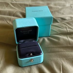 Tiffany & Co engagement ring box